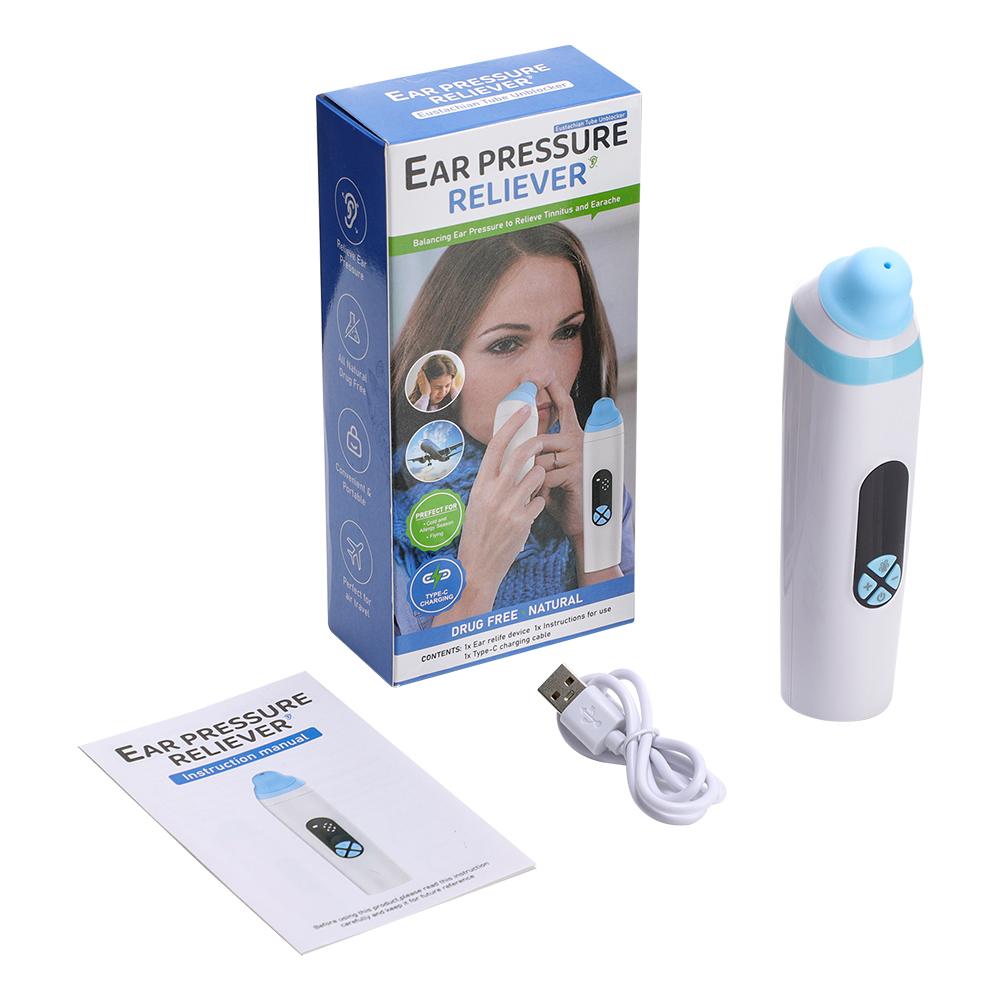 Electric Ear Pressure Reliever Eustachian Tube Unclogger Balancing Ear Pressure Relieve Tinnitus Ear Pressure Relief Device