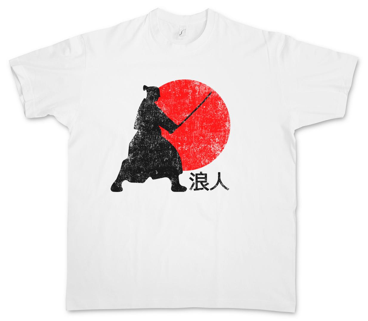 

RONIN II T-Shirt Mens Womens Tees Top Samurai Ninja Japan Warrior Sword Seppuka Dakana Armor 2XL