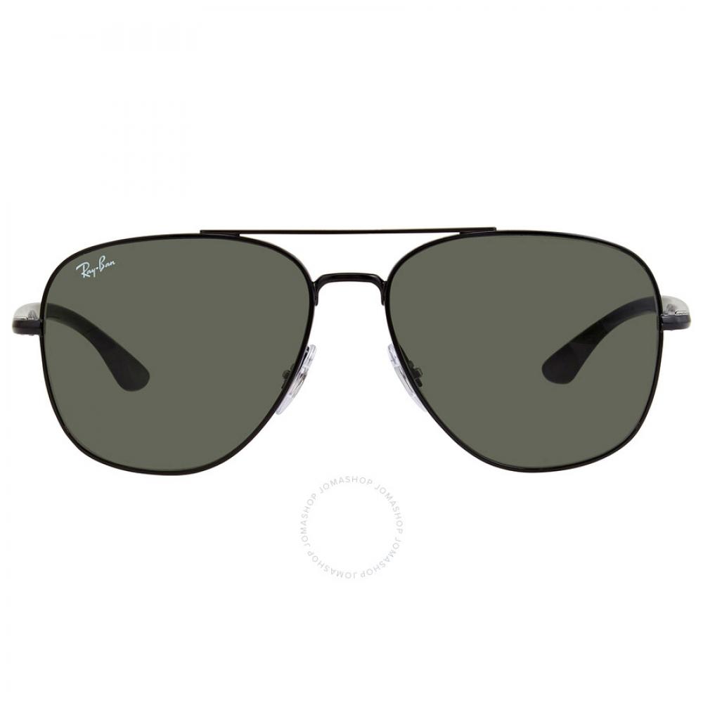 

Зеленые солнцезащитные очки-авиаторы Ray Ban унисекс RB3683 002 31 56