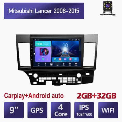 10 inch Android Carplay pentru Mitsubishi Lancer 2008-2015 Radio auto Multimedia Player Video Navigație GPS WIFI 2+32GB