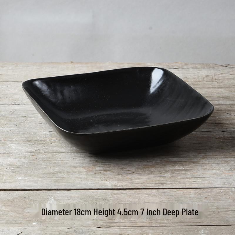 Yijia Retro Ceramic Underglaze Color Bowl: Perfect for Noodles, Congee, Rice, Soup, and Salad.