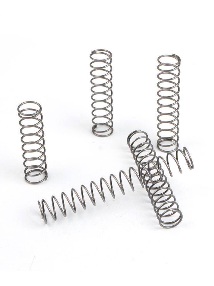 Small Mechanical Compression Spring: 0.4mm Wire, 2-8mm Outer Diameter
