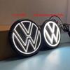 YKPSC1 SHADNIGHT Compatible with ACC/Radar VW Light Up Emblem Light Fo Gollf8/polo/CC/Broa/passat/Sagitar/Virtus