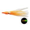 50Pcs Baits Soft Fishing Lures Squid Skirts 5-12cm Artificial Baits Glow Trolling Skirt Lures Saltwater Fishing Baits