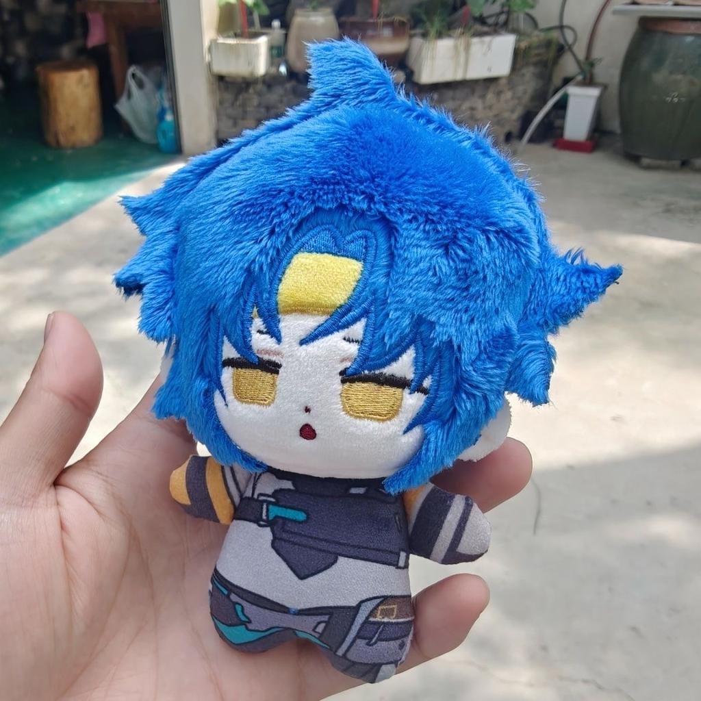 12cm Zenless Zone Zero Plush Doll Toy Stuffed Hugo Vlad Vivian Burnice Plushies Mini Pendant Corin Wickes Nicole Kidman Zhu Yuan