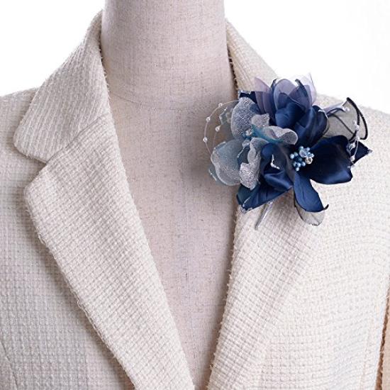 Corsaj japonez din satin cu perle Fuyo 291 Intrare Absolvire Ceremonia de absolvire Ceremonia, Ceremonia, Ceremonia, (Navy)