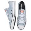 Converse Chuck Taylor All Star Ox Comfortable and Versatile Low-Top Espadrilles Unisex Blue and White