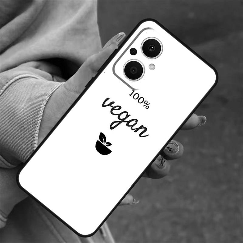 

LOVE VEGGIE Вегетарианские Цитаты ВЕГАНСКИЙ Чехол Для OPPO Reno 14F 13F 12F 11F 10 12 13 14 Pro 7 8 Lite OPPO Find X5 X6 X8 X9 Pro Чехол OPPO Reno10 Pro