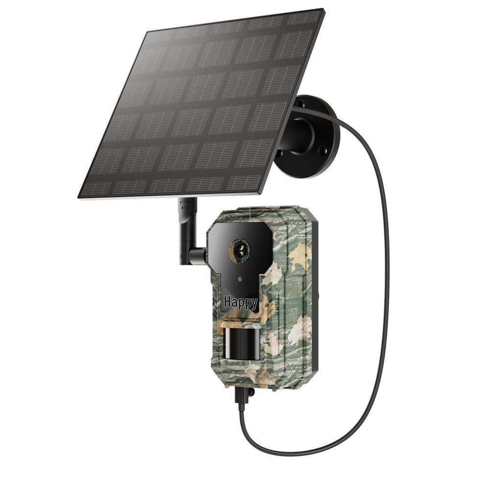 F9 Solar-Powered HD Hunting Camera with Infrared, Long Battery, 4G LTE, Remote eSIM Dual-Mode