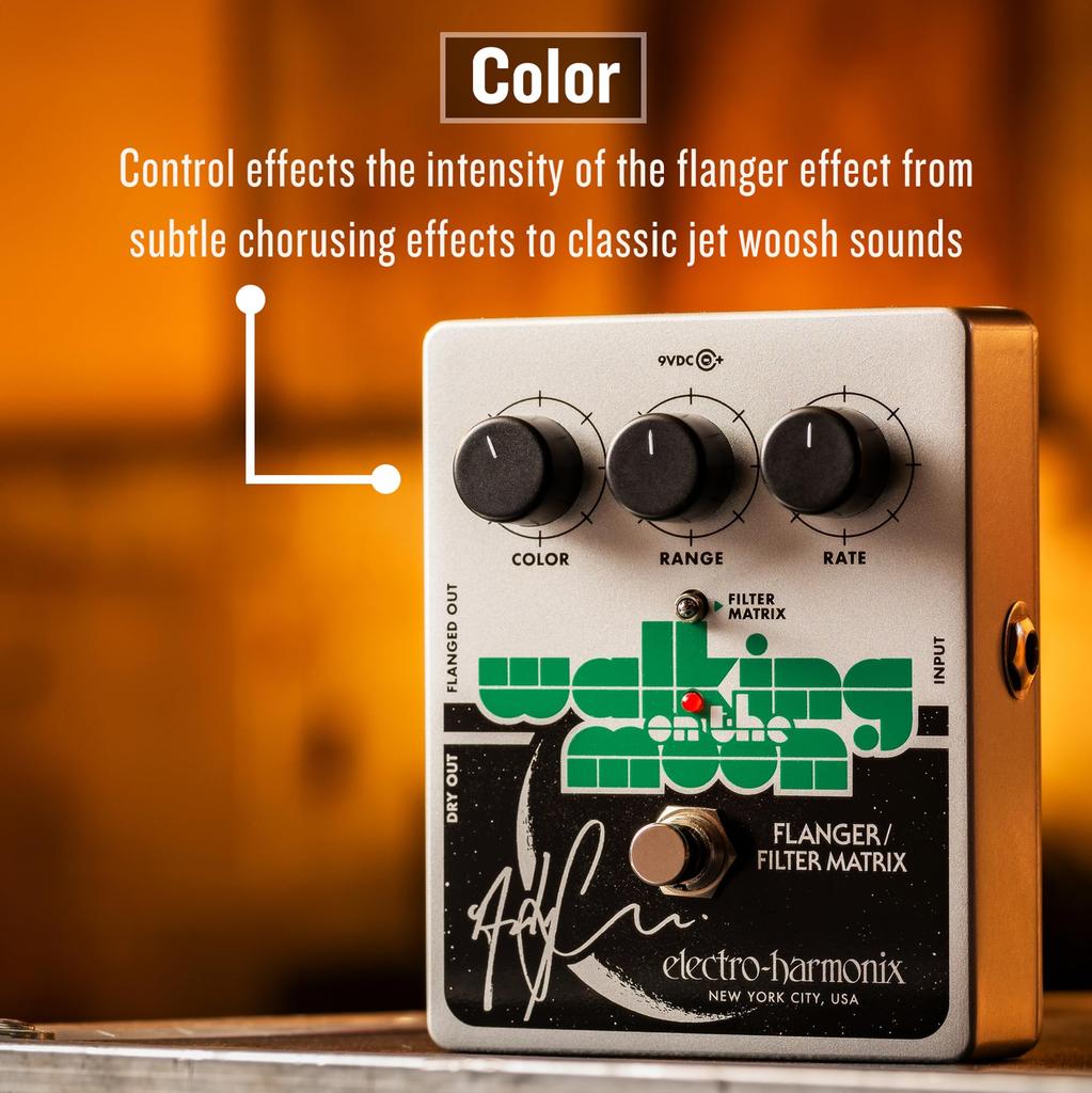 Electro-Harmonix Andy Summers "Walking On the Moon" Flanger Analog FlangerFilter Matrix