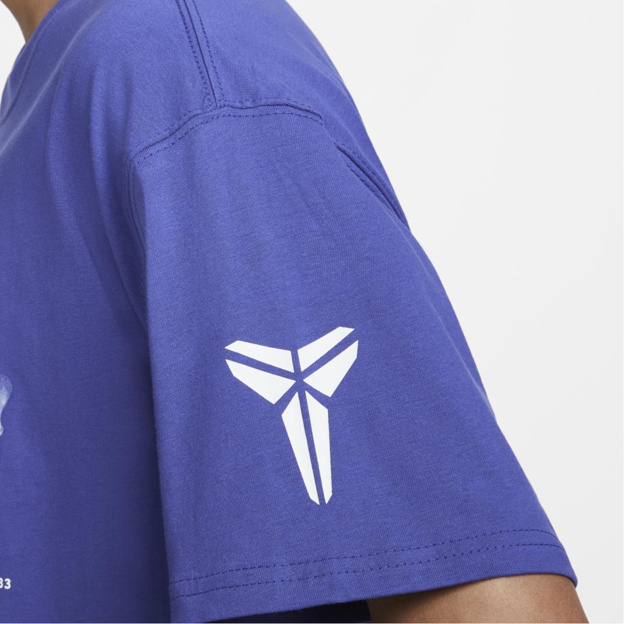 

Nike Kobe Series Fashion Comfortable Soft Loose Breathable Versatile Short Sleeve T-Shirt Men Tops Harmonious-Blue HV6695432 M