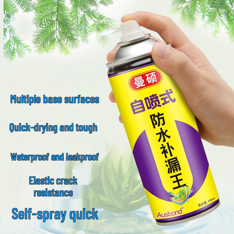 Ausbond Self-Spraying Waterproofing Sealant Black