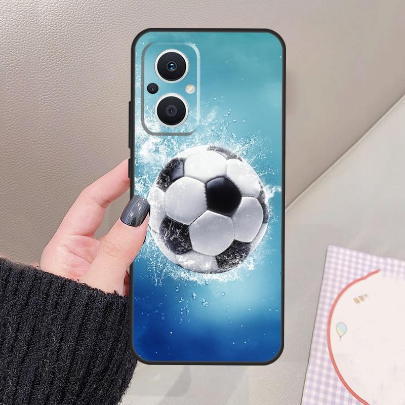Football Passion Soccer Ball Phone Case For OPPO Find X3 Lite X5 X6 Pro X2 Neo Reno 3 4 5 6 7 8 Lite 4Z 5Z 2Z 8T Cover