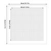 5 pcs DIY Diamond Painting Canvas for Beads Diamonds Embroidery Canvases for Customized Projects Adhesive Canvas Accessories