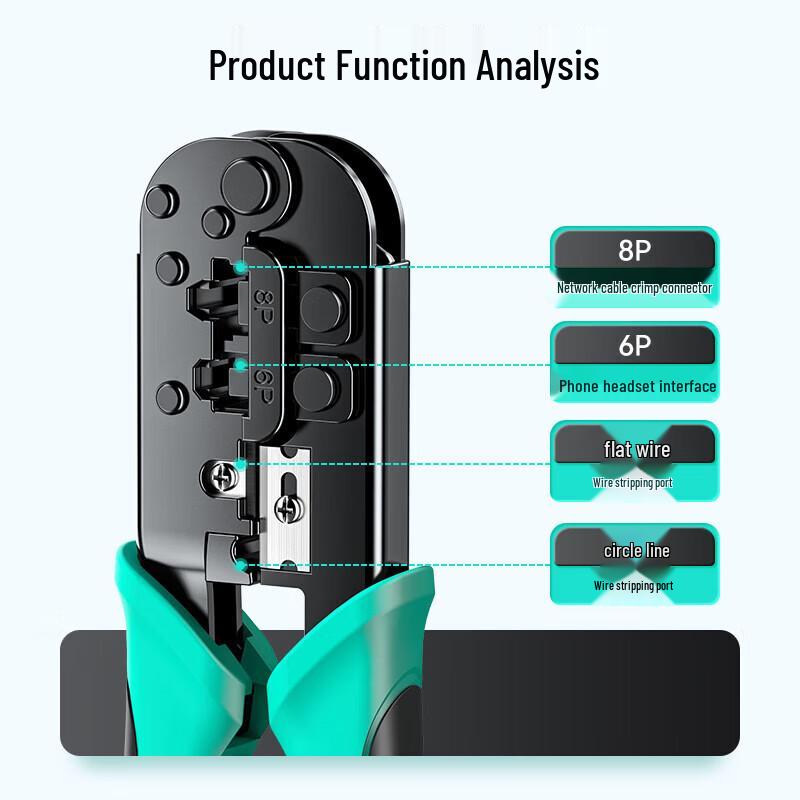 SAMZHE Network Cable Crimping Tool
