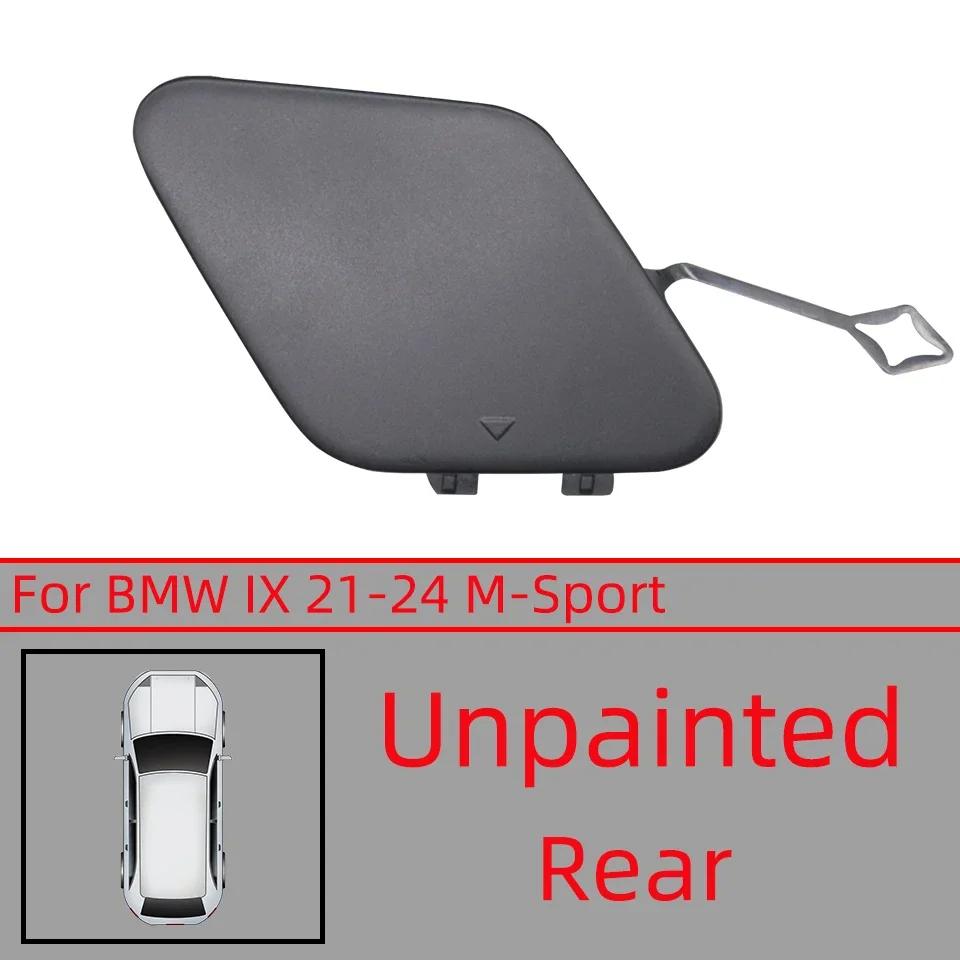 For BMW IX M-Sport 2021 2022 2023 2024 Bumper Towing Hook Cover Hauling Cap Housing Trim Shell Painted 51115A3AE01 51125A2F3B7