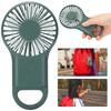 USB Charging Handheld Portable Fan 3 Speed     Fashionable Carabiner Fan