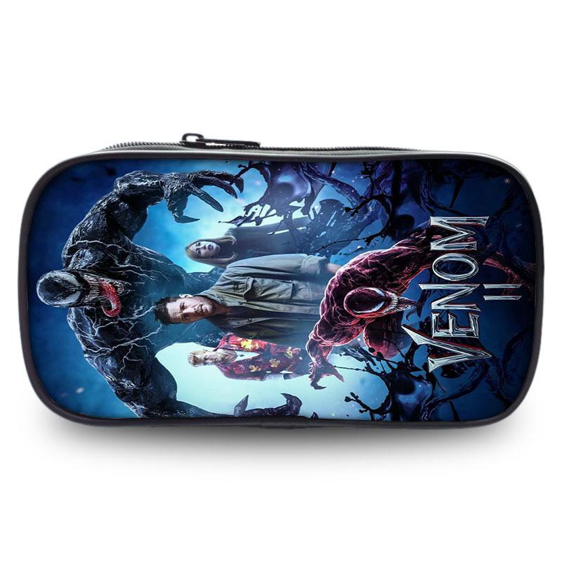 Venom The Last Dance Large Capacity Oxford Material Pencil Pouch Perfect For School And Everyday Use