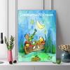 Tiger Bear Fun.84 100% Round Full Drill 5D DIY Diamond Painting Embroidery Cross Stitch Rhinestone Décor