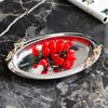 Stainless Steel Mirror Fruit Tray, Dining Table Decoration Storage Tray, Dessert Tray, Home Decoration, Scandinavian Style