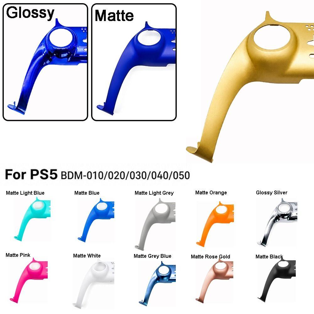 Change Color Replacement Controller Shell Controller Trim Faceplate for PS5 BDM010-050 Repair Parts