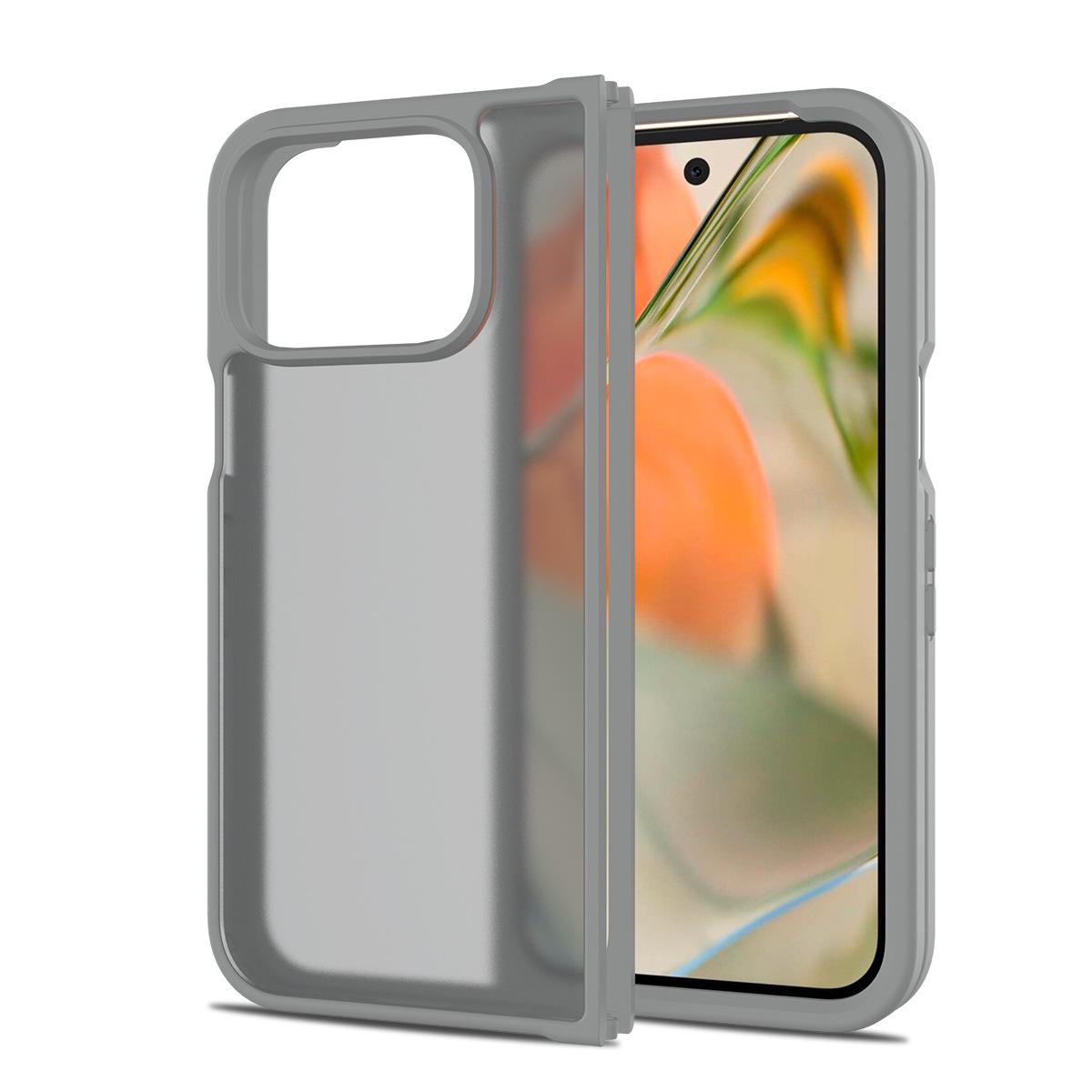 

Чехол для Pixel 9 Pro Fold с покрытием Soft-Touch: Матовый магнитный, полупрозрачный, защитный чехол с откидной крышкой влево/вправо Google Pixel 9 Pro Fold