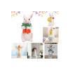 Easter Rabbit Resin Craft With Angel And Sunflower For Gift And Home Decor