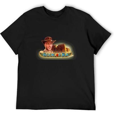 Book of Ra Unisex 100% Cotton Short-Sleeve T-Shirts Black