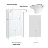 Waterproof Dustproof Transparent Doorbell Cover - Wireless PC Material