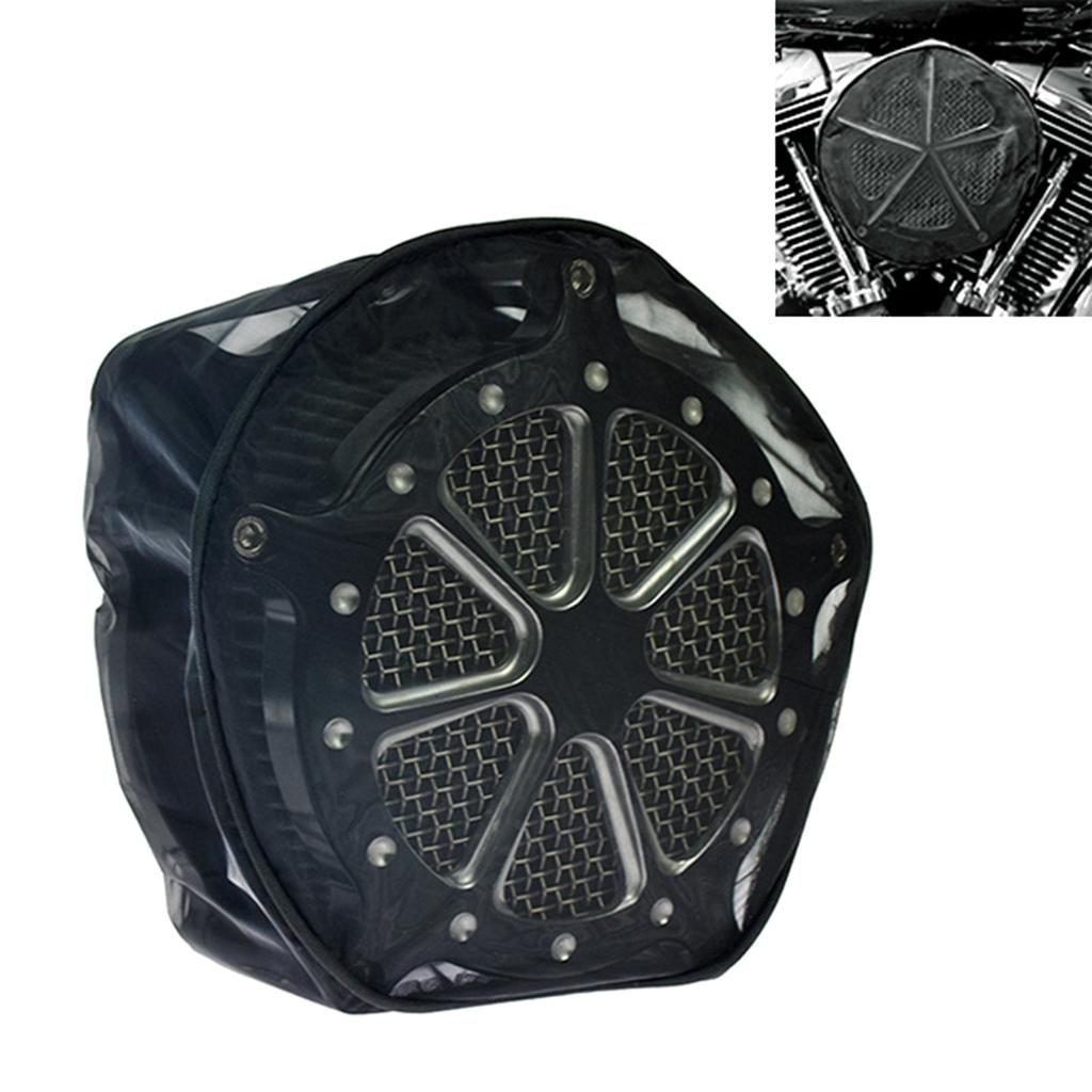Motorrad-Luftfilter-Regensocken-Schutzhülle, wasserdicht, passend für Sportster Touring Softail Dyna, Luftfilterabdeckung