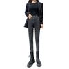 Women's Plus-Size Stretch Denim Jeans, Spring/Autumn 2025, Slimming Pencil Fit, Versatile Skinny Style for Petite Figures