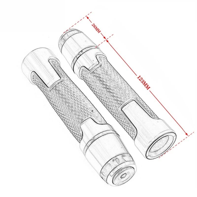 Motorcycle Grips Bike Grips Fit B-King GSX1300 2007-2012 08 09 10 7/8'' 22mm Motorcycle