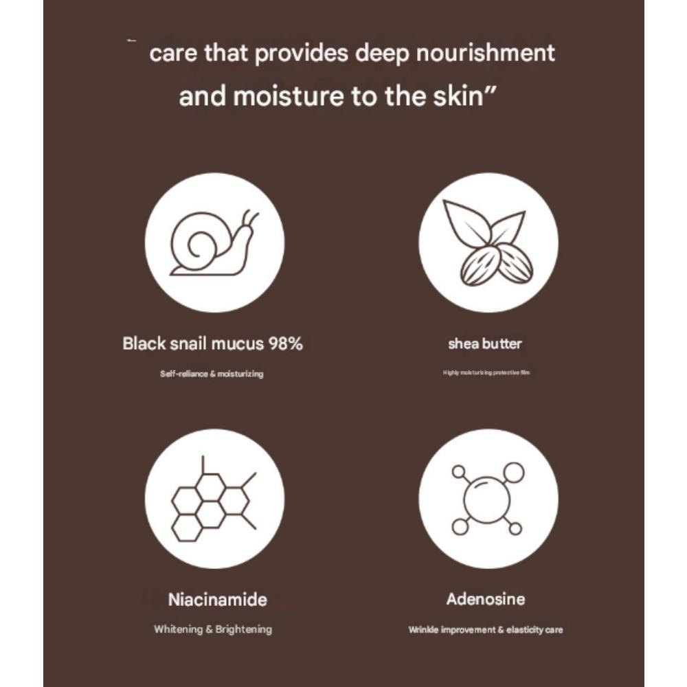 3W CLINIC Black Snail 98 All-in-One Cream (100g)