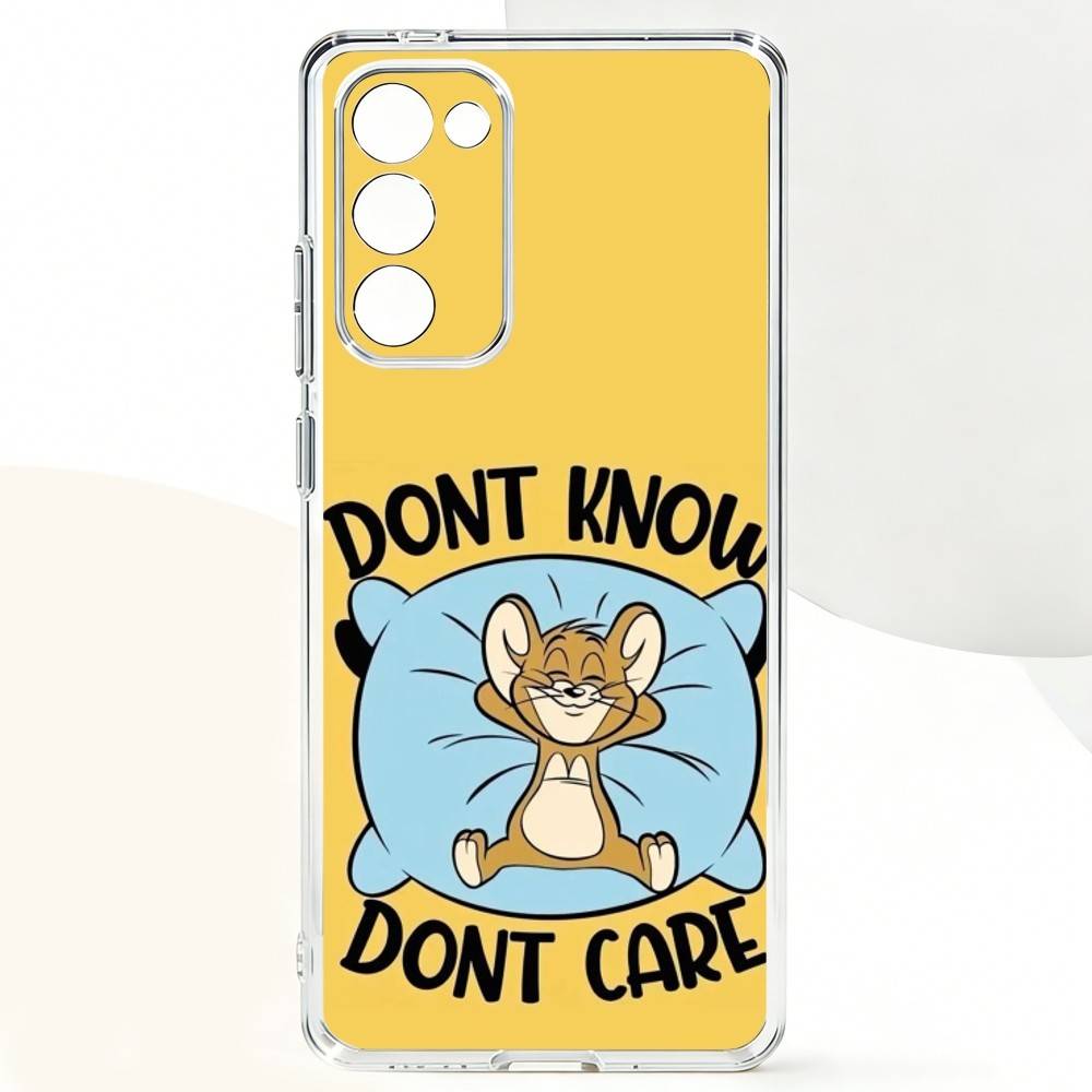 F-Funny TomS Cartoon J-JerryS  Phone Case For Samsung Galaxy A91,80,73,72 ,71,53,52,32 ,31,22,21s,20,Transparent Case