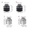 28GC 2pcs Belt Pulley Engine Pulley Easy Installation 54mm/56mm Diameter Double Grooves Pulley A Belt for 168F 170F Engine