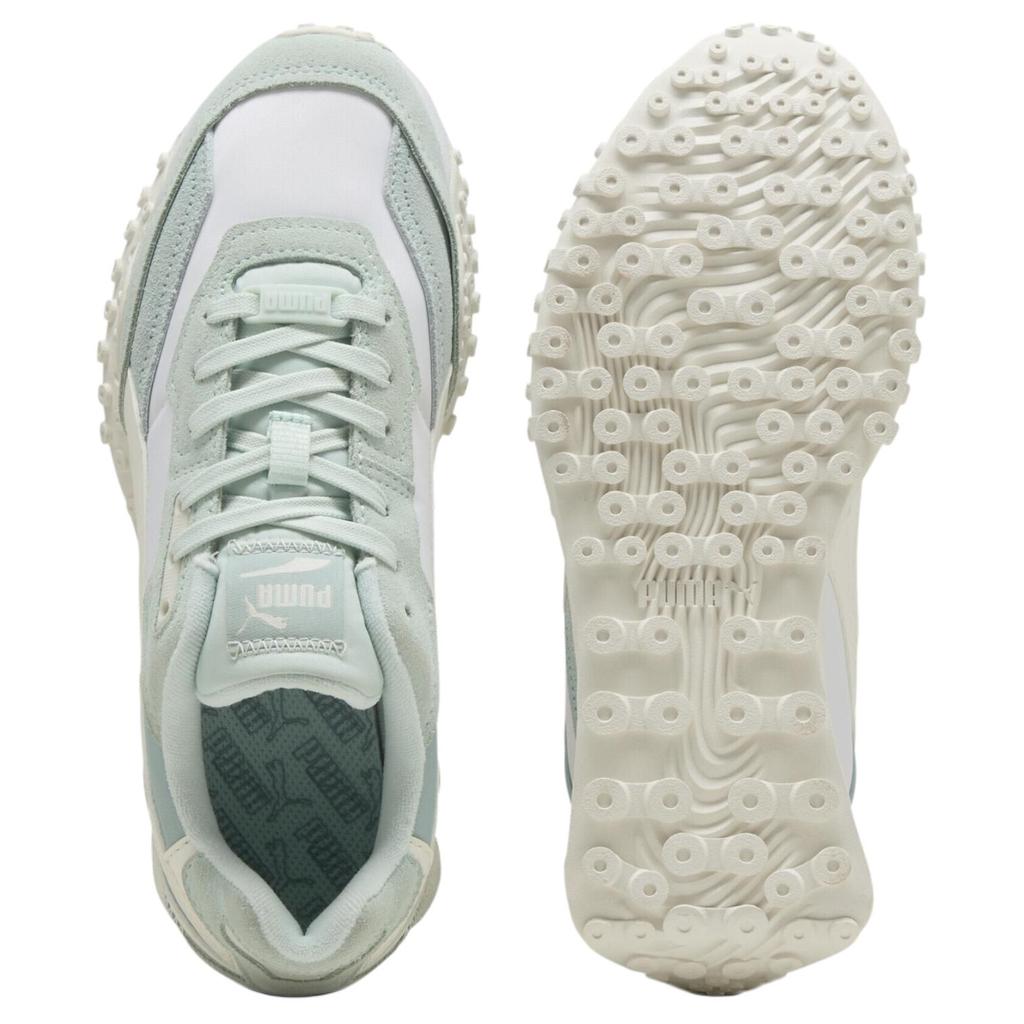 Puma Blktop Rider Fashion Comfortable Durable Low-Top Lifestyle Casual Shoes Unisex Casual Shoes Green White 392725-34