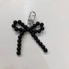 Pearls Bowknot Phone Pendant Key Chain Elegant Keychain Pendants for Handbag Keychain Cute Bowknot Crafting Decoration