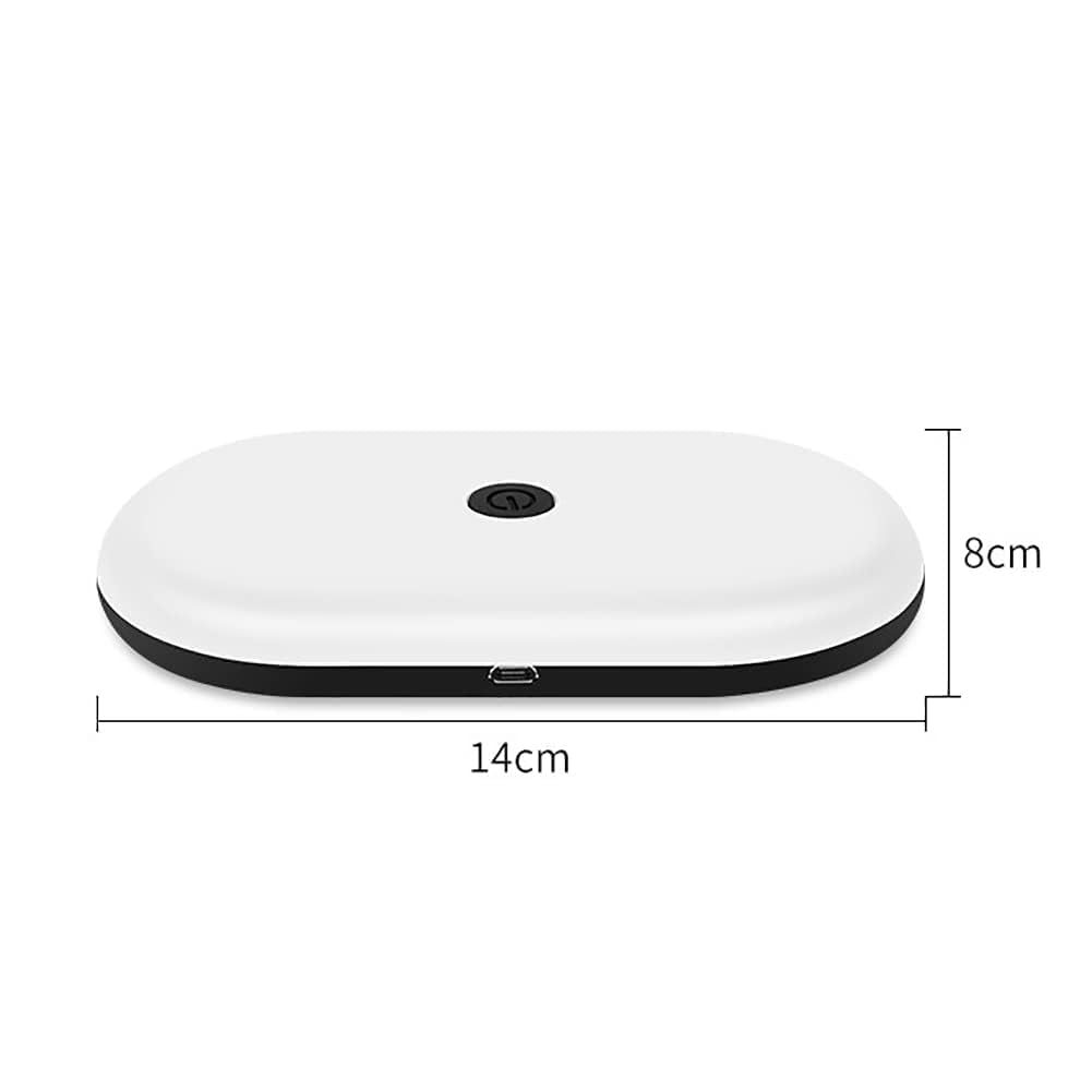 HASAIKA Car Roof Light,Car Atmosphere Light,Rear Car Ceiling Light,Car Dome Light,LED Reading Light,Black Home Cabinet Toilet Bedroom Light