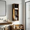 Badezimmer-Wandschrank Geräucherte Eiche 20 x 16 x 62,5 cm