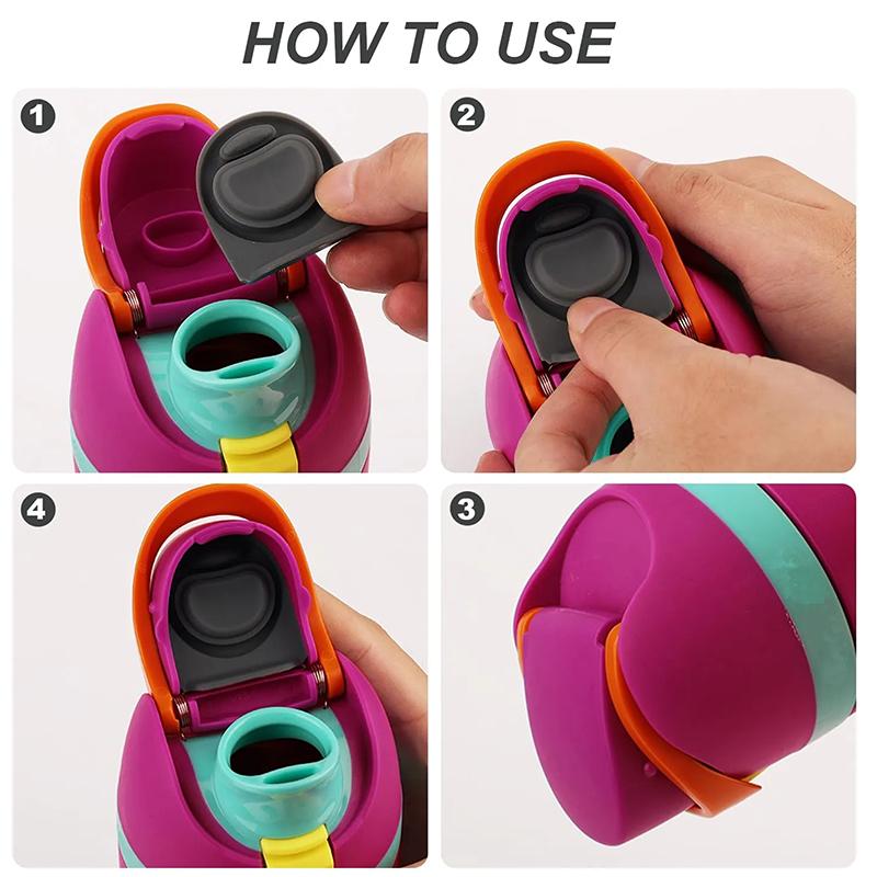 Dop de înlocuire compatibil cu Owala Freesip 24oz 32oz, Garnitură dop silicon etanșă Accesorii