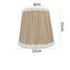European Style Chandelier Lamp Shade Modern Clip On Droplight Wall Lamp Simple Chandelier Clip Fabric Drum Lamp Shade DIY Decor