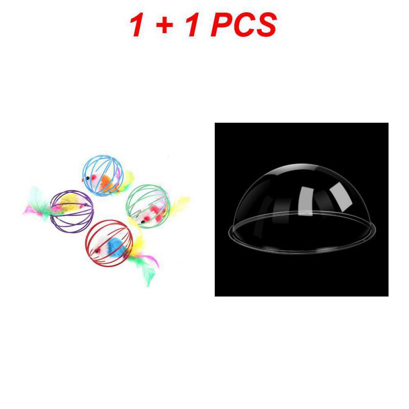 

Полусферическая крышка для домашних животных, прозрачное гнездо для кошек, аксессуары для забора, купольная крышка для наблюдения за домашними животными, стойка для лазания для кошек, игрушки для домашних животных Buy 1 Get 1