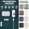 6/12/24PCS Magnetic Cable Organiser Clips Cable Management Wire Manager Cord Holder Charging Cable Winder Wall Mounted Hook