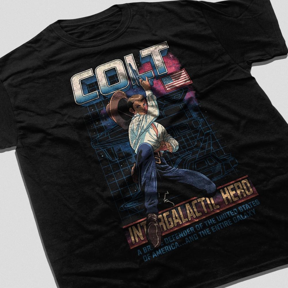 

T-Shirt Colt Saber Rider Anime Cartoon 80er 90er Nostalgie Geschenk 3XL