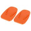 F FIERCE CYCLE Motorcycle Kickstand Pad Support Plate Pad Side