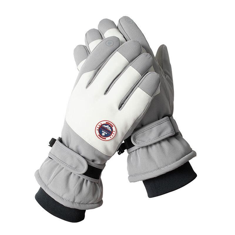 

Ankelai Winter Waterproof Insulated Ski & Cycling Gloves One Size