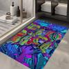 Anime N-Ninja Turtles Floor Mat Anti-slip Absorb Water Long Strip Cushion Bedroon Mat Alfombra