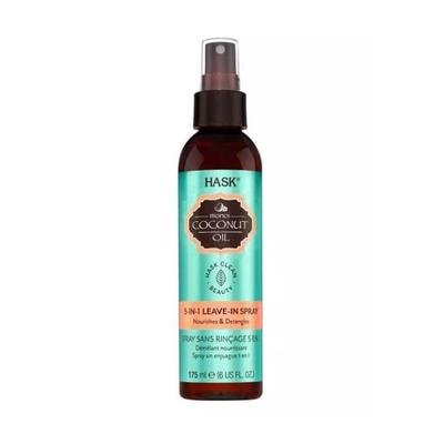 Coconut Oil Spray - HASK - 5 In 1 - 175 Ml - Moisturizing - Anti-frizz - Cruelty Free