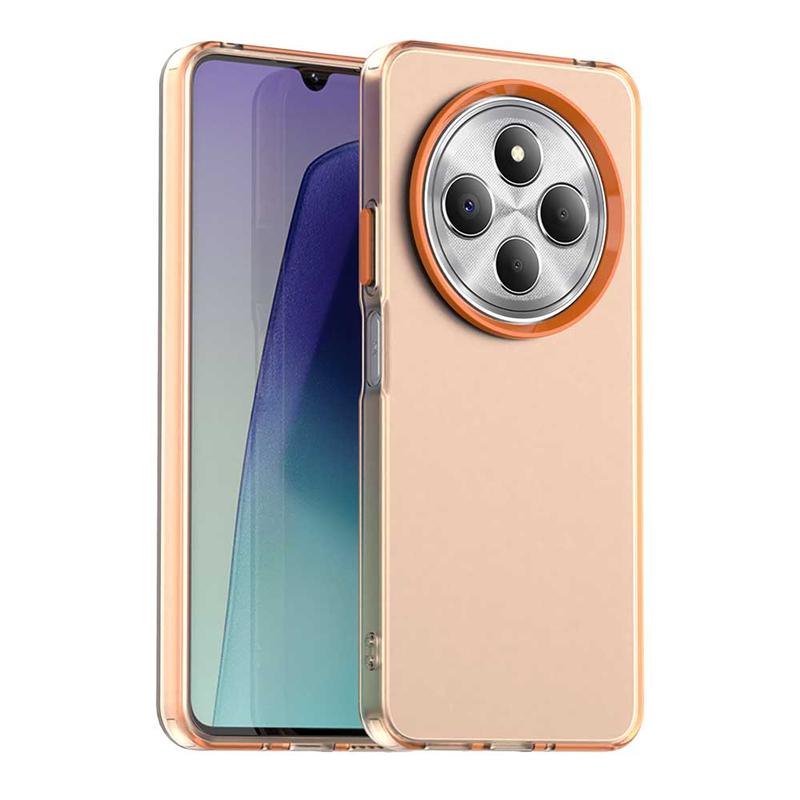 Anti-Drop Candy Color Phone Case For Xiaomi Poco C75 Matte Transparent Back Case For Poco C75 Cover For Poco C75 Case 6.88 Inch