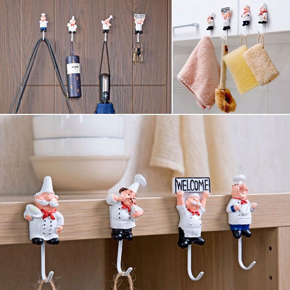 Cheap Powerful Power Kitchen Shape Cord Wall Storage Hooks Rack Hanger